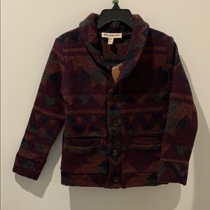 Appaman boys size 4 aztec cardigan